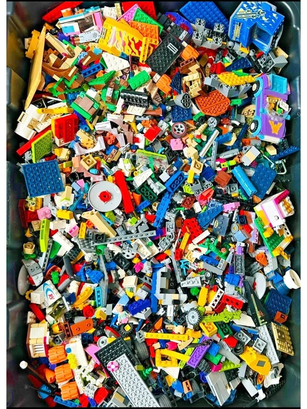 5 lbs Pound LEGO Building Pieces Parts Blocks Bulk Lot Random Washed Bricks Toy